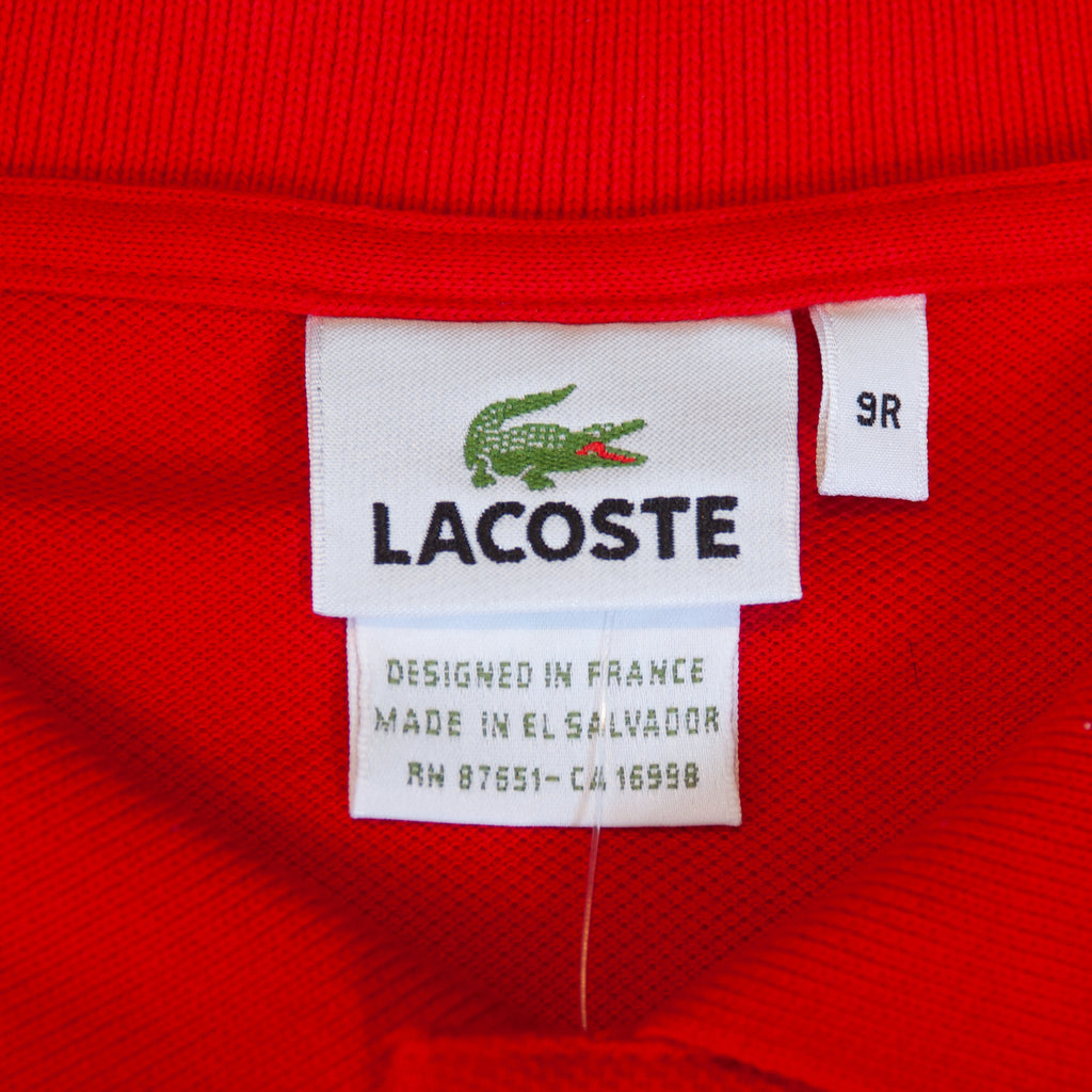 Lacoste Red Devanlay Polo Shirt