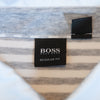 Hugo Boss Grey Striped Regular Fit Don_04 Polo Shirt
