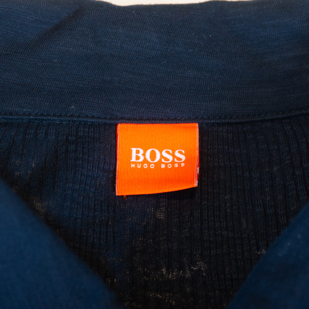 Hugo Boss Navy Blue Pezz Polo Shirt