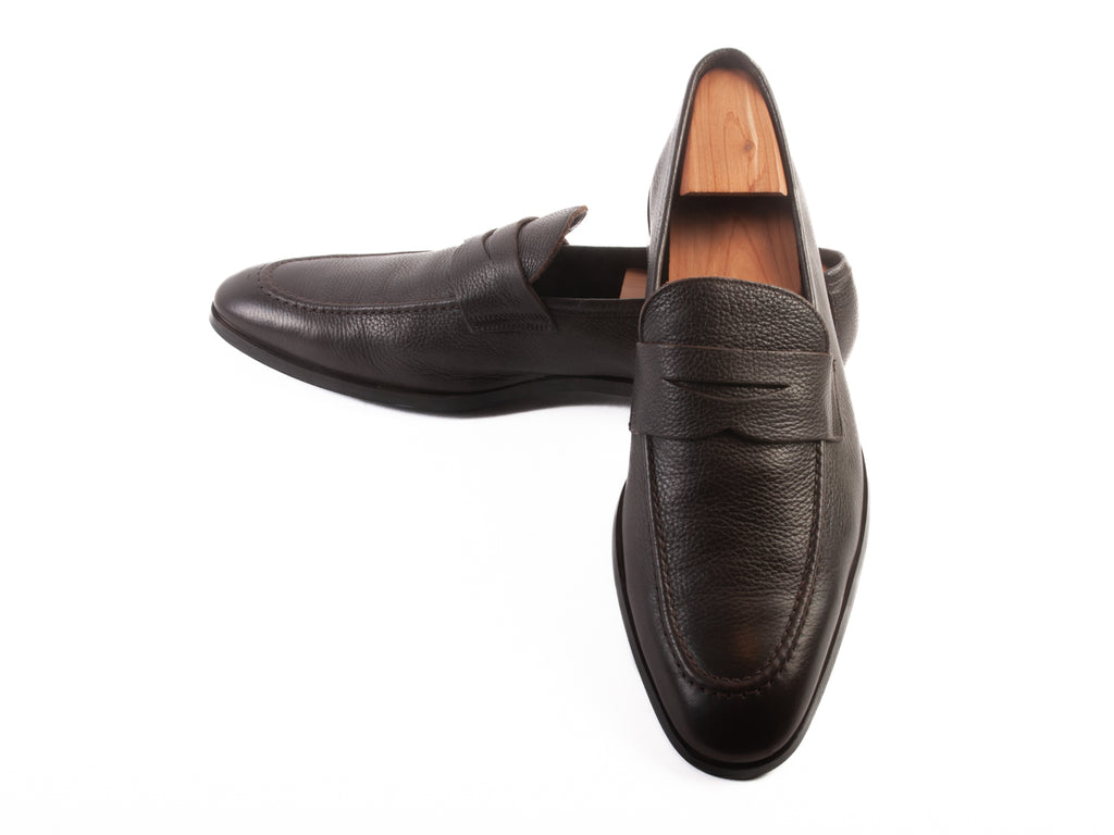To Boot Dark Tmoro Brown Johnson Penny Loafers