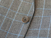 Giudice Grey Check Parma 2 Button Oliver Blazer