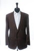 Pat Henning Hand Crafted Brown Check Cashmere Blend Blazer