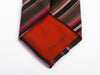 Tino Cosma Brown Striped Tie