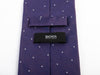 Hugo Boss Purple Polka Dot Tie