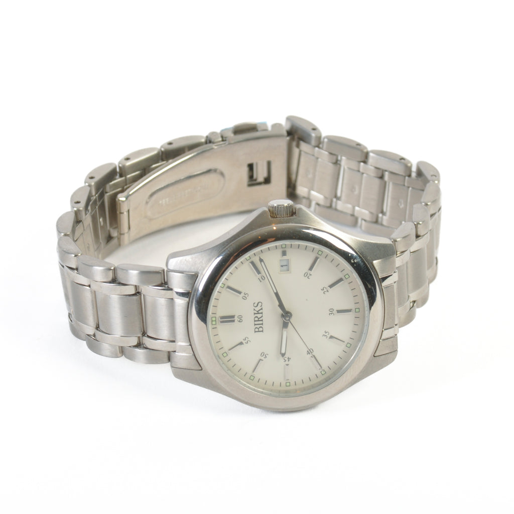 Birks Stainless Steel Watch