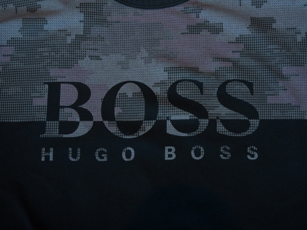 Hugo Boss Black Togn4 Graphic Print Long Sleeve T-Shirt