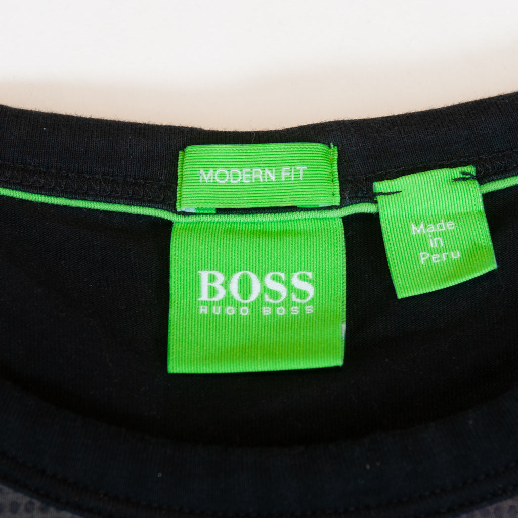 Hugo Boss Black Togn4 Graphic Print Long Sleeve T-Shirt