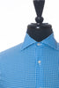 Maurizio Baldassari Blue Check Shirt