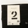 Rag & Bone Black Fit2 Slim Fit Button Fly Jeans