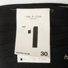 Rag & Bone Black Fit1 Extra Slim Fit Jeans