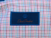 David Donahue Multi Check Dress Shirt