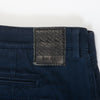 Brax Washed Navy Blue Stretch Twill Fabio Slim Pants