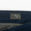 Brax Washed Navy Blue Stretch Twill Fabio Slim Pants