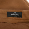 Mason’s Brown P.Torino Stretch Jersey Twill Pants