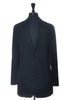 John Varvatos Luxe Black Knit Coat