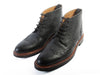 Gordon & Bros Black Harry Wingtip Boots