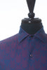 Robert Graham Purple Damask Print Classic Fit Shirt