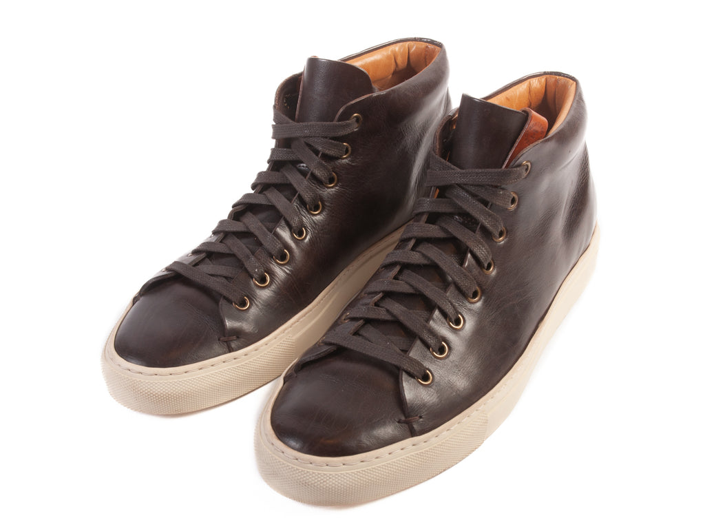 Buttero Dark Brown High Tops