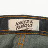 Naked & Famous Massdrop Blue Karvi Stretch Selvedge WeirdGuy Jeans