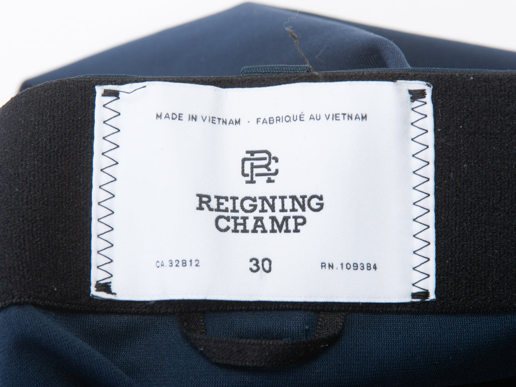Reigning Champ Navy Blue Performance Pants