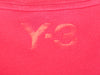 Y-3 Yohji Yamamoto Pink V-Neck T-Shirt