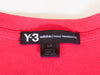 Y-3 Yohji Yamamoto Pink V-Neck T-Shirt
