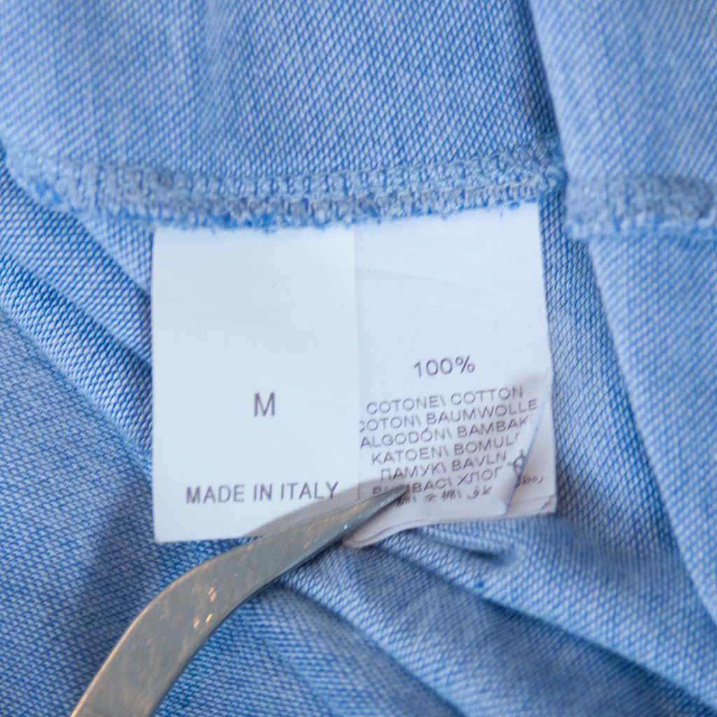 Brunello Cucinelli Blue Slim Fit Polo Shirt
