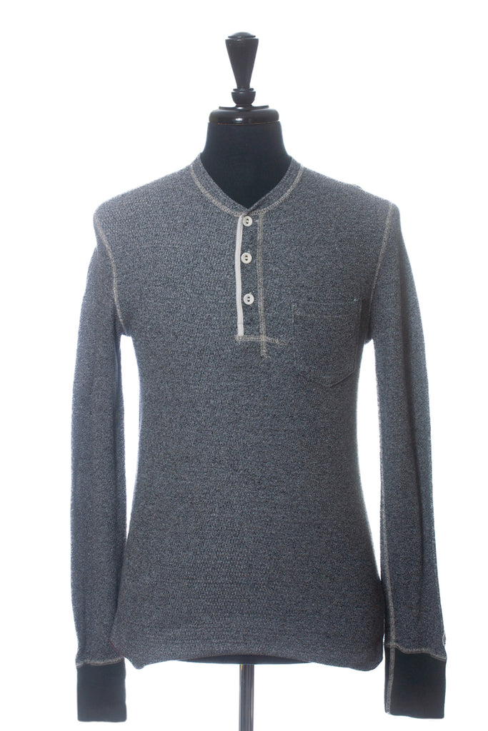 Todd Snyder X Champion Heathered Grey Henley