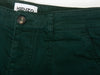 Kenzo Washed Green Single Pleat Slim Pants