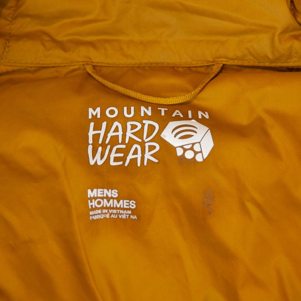Mountain Hardware Dark Yellow Down Jacket