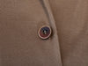 Lardini Brown Knit Peak Lapel Blazer