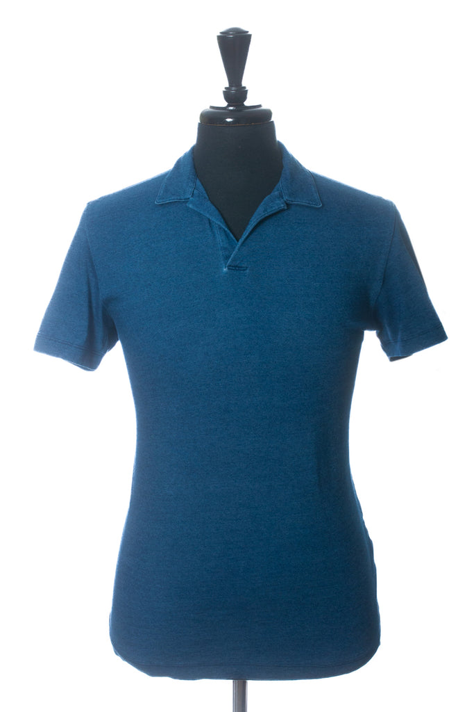 Theory Blue Polo Shirt