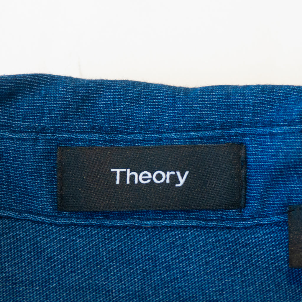 Theory Blue Polo Shirt