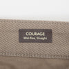 34 Heritage Brown Graph Print Courage Pants