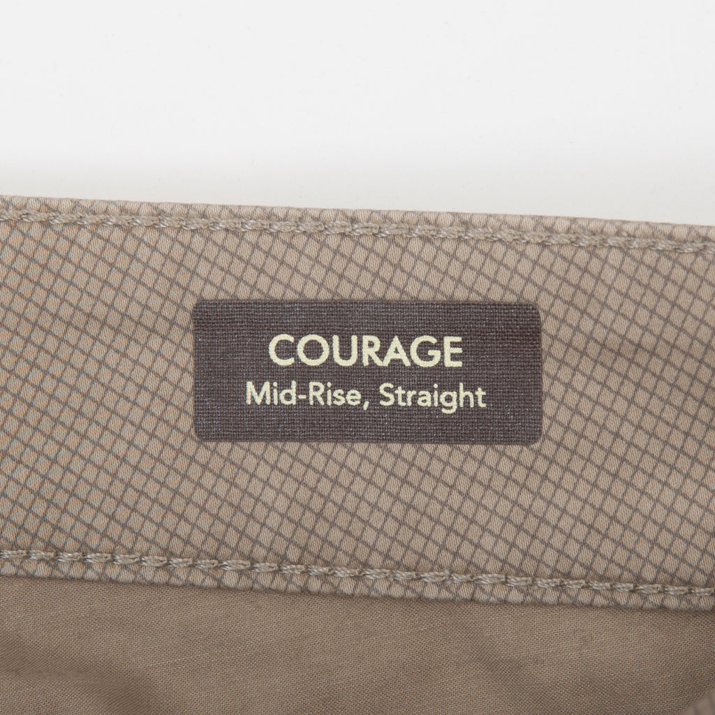 34 Heritage Brown Graph Print Courage Pants