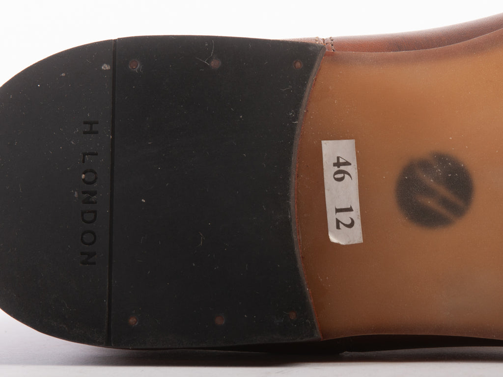 Hudson Brown Leather Ser01 Chelsea Boots
