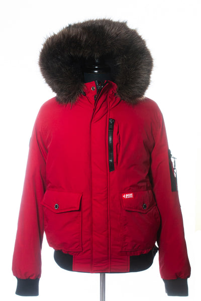 Jack1t Red Down Parka