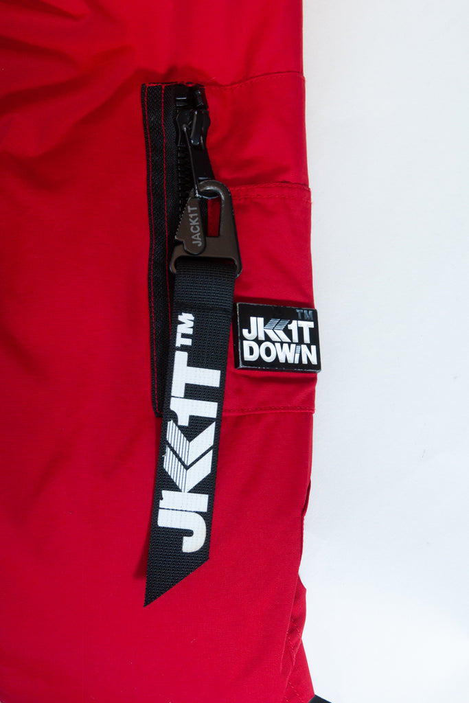 Jack1t Red Down Parka
