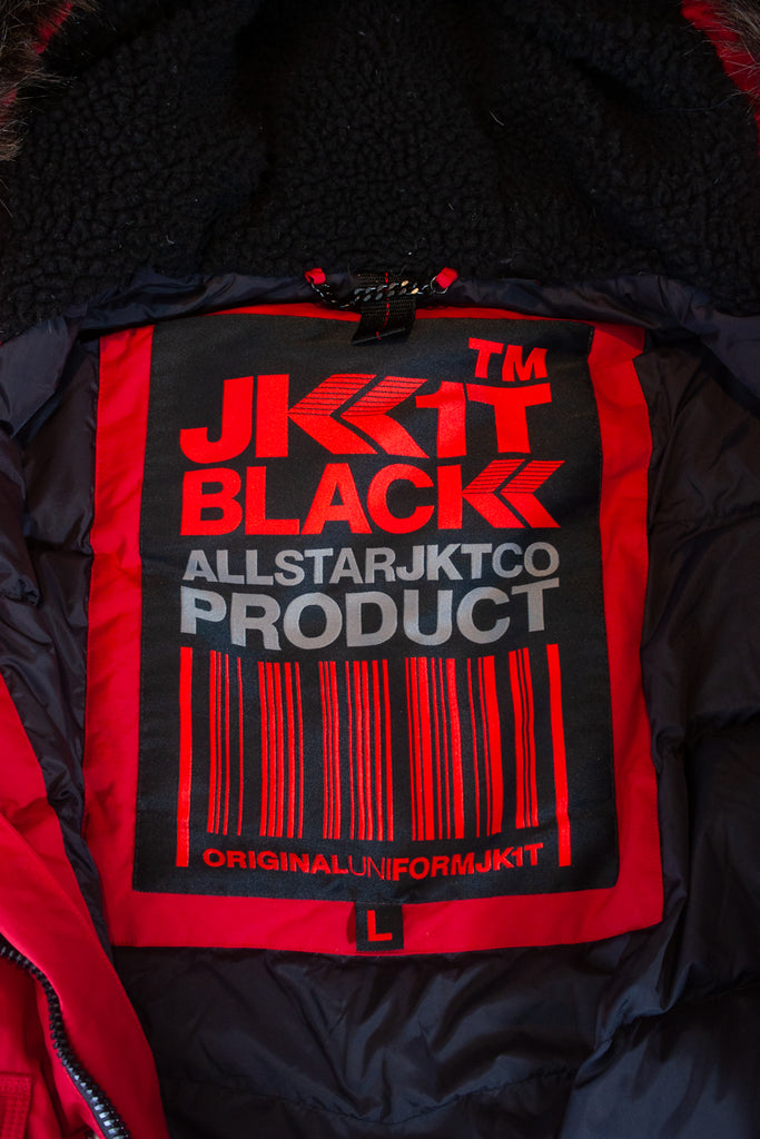 Jack1t Red Down Parka