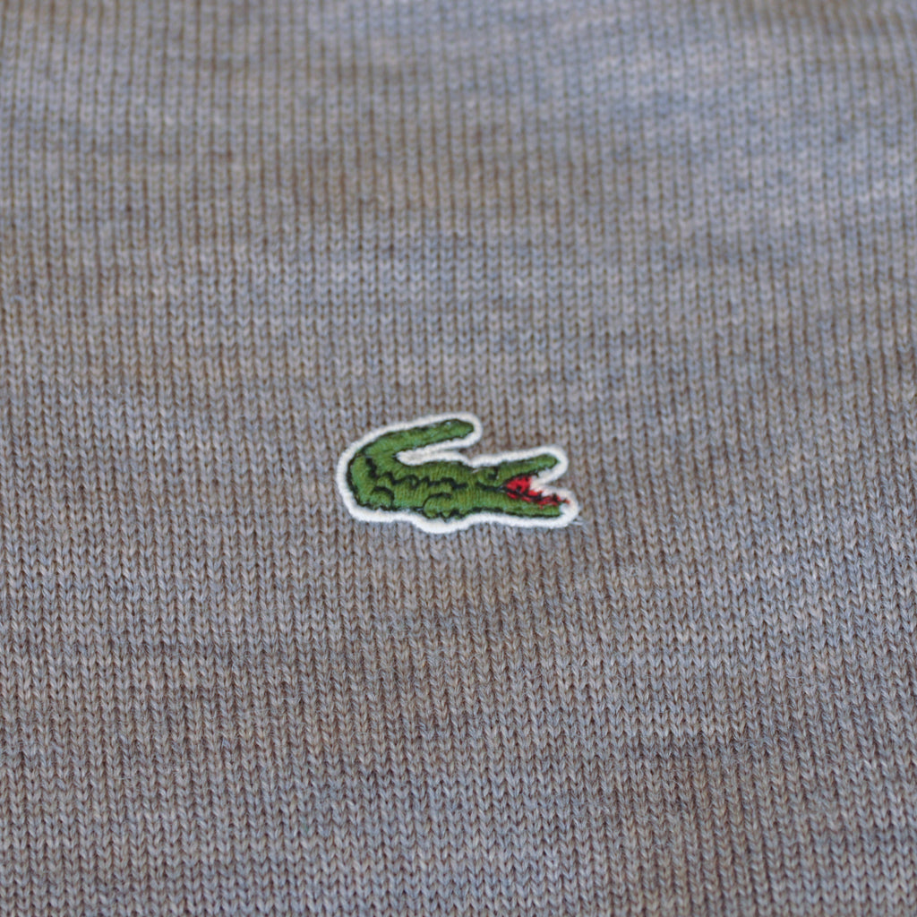 Lacoste Grey Wool Sweater Vest