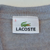 Lacoste Grey Wool Sweater Vest