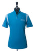 Hugo Boss Blue Pikey Pro Quarter Zip Shirt
