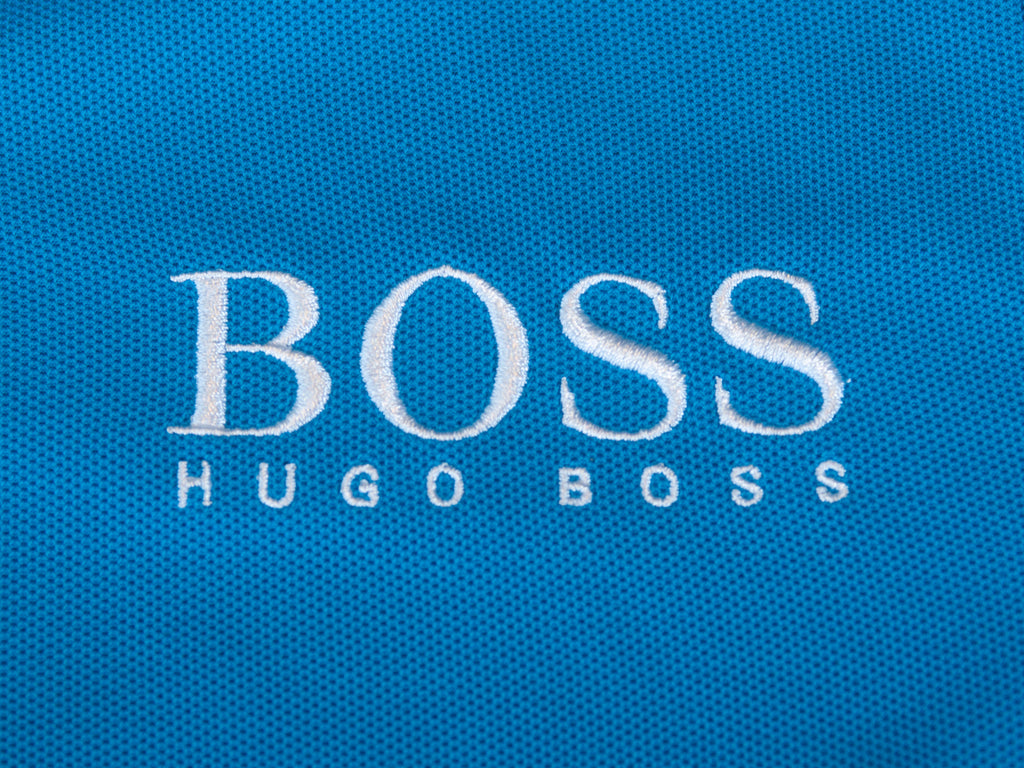 Hugo Boss Blue Pikey Pro Quarter Zip Shirt