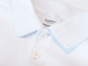 Burberry London White Text Polo Shirt