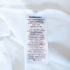 Burberry London White Text Polo Shirt