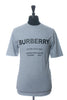 Burberry London Grey Text T-Shirt