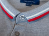 Fred Perry Grey Cotton Pique Polo Shirt