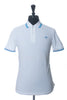 Fred Perry White Cotton Pique Polo Shirt