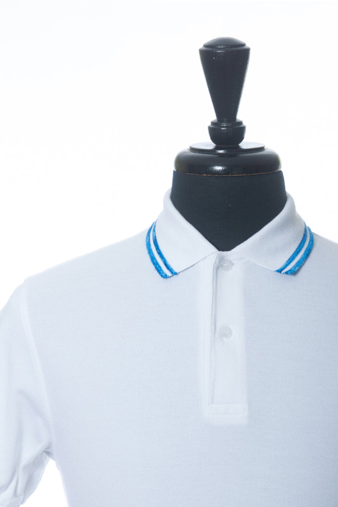 Fred Perry White Cotton Pique Polo Shirt