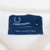 Fred Perry White Cotton Pique Polo Shirt